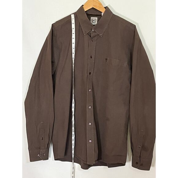 Cinch Men's Button Down Long-Sleeve Dress Shirt size XL Pre-owned - Picture 3 of 10